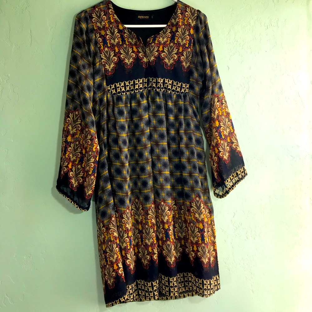 Reborn super flowy and cute boho hippie dress